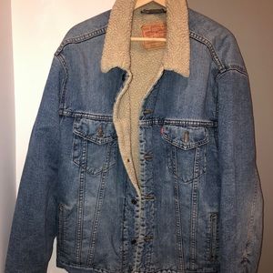Levi’s Shearling Denim Jacket